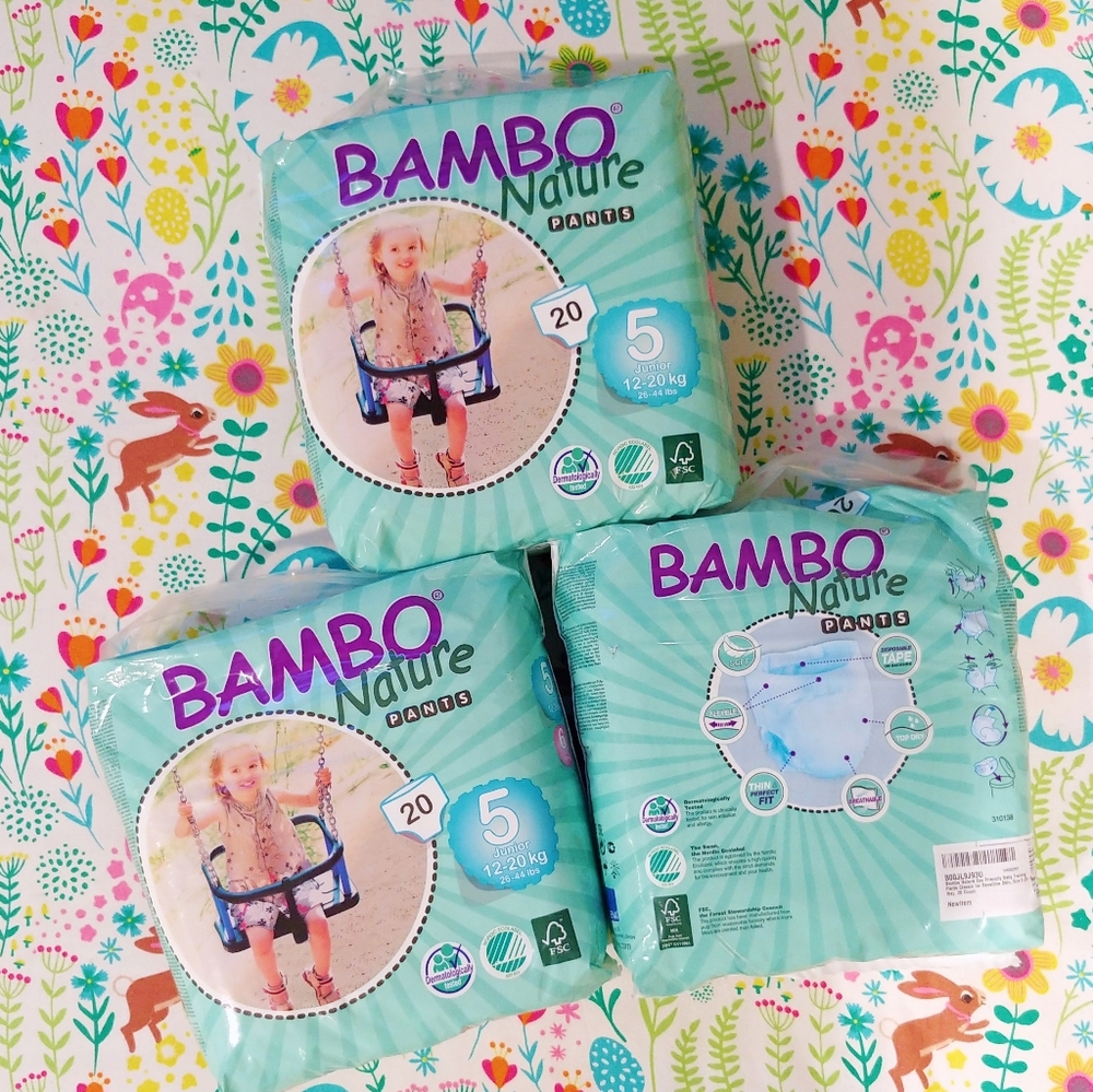 Bambo Nature Size 5 training pants